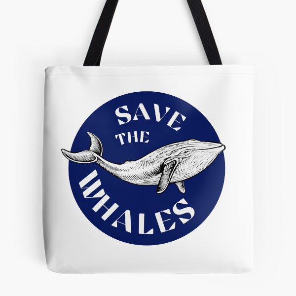 Item preview, Save the whales designed and sold by addict2reading.