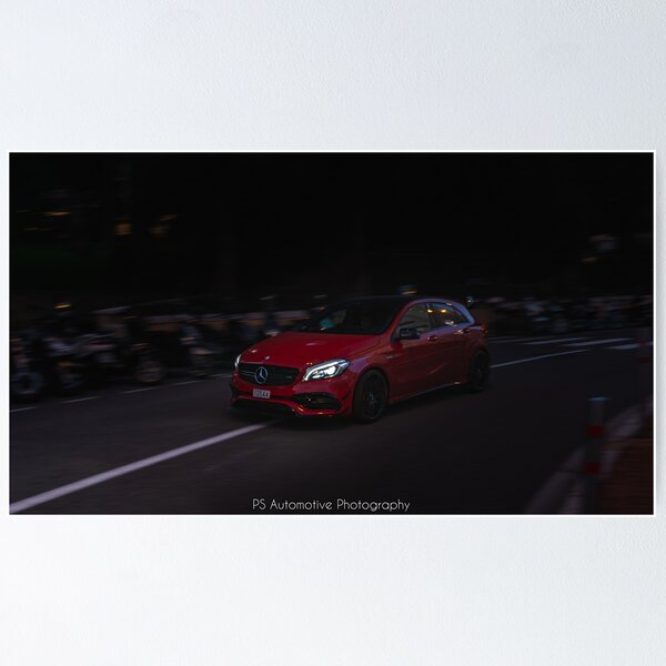 Artikelvorschau, Red Sport "Hot Hatch" in Monaco bei Nacht entworfen und verkauft von PSAutomotive.