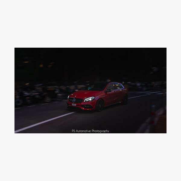 Item preview, Red sports "hot hatch" in Monaco at night designed and sold by PSAutomotive.