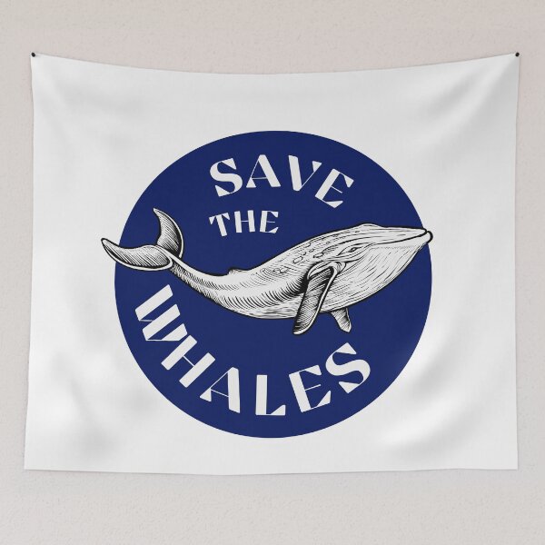 Item preview, Save the whales designed and sold by addict2reading.