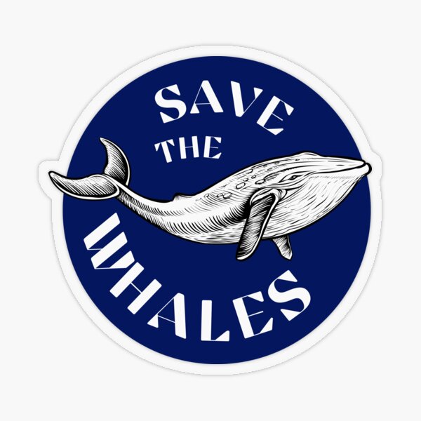 Item preview, Salven a las ballenas designed and sold by addict2reading.