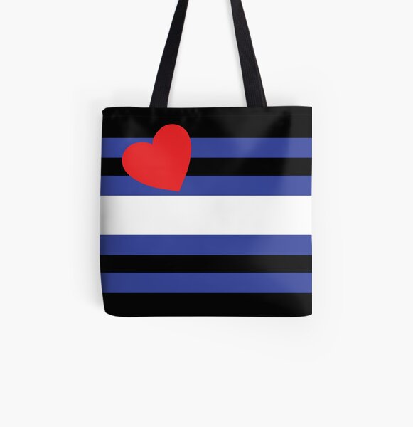 Leather Pride Flag (v.1) All Over Print Tote Bag