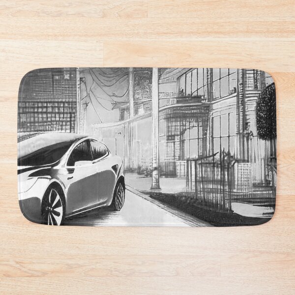 Item preview, Tesla in Small Town B&W designed and sold by fergyfilms.