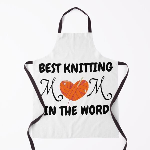 Item preview, best knitting mom in the world designed and sold by smilup.