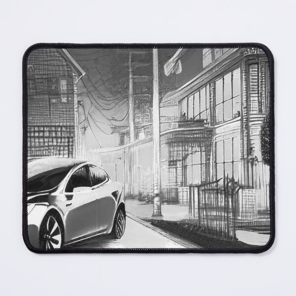 Item preview, Tesla in Small Town B&W designed and sold by fergyfilms.