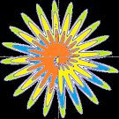Spiral - Colored Flower by znamenski