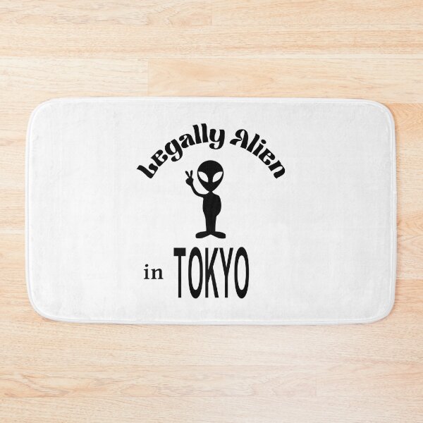Item preview, Legally Alien in TOKYO Black Writing designed and sold by akaiawa.