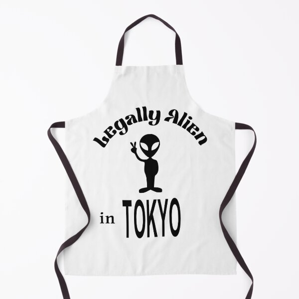 Item preview, Legally Alien in TOKYO Black Writing designed and sold by akaiawa.
