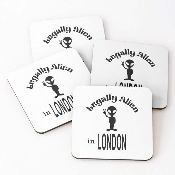 Item preview, Legally Alien in LONDON Black Writing designed and sold by akaiawa.