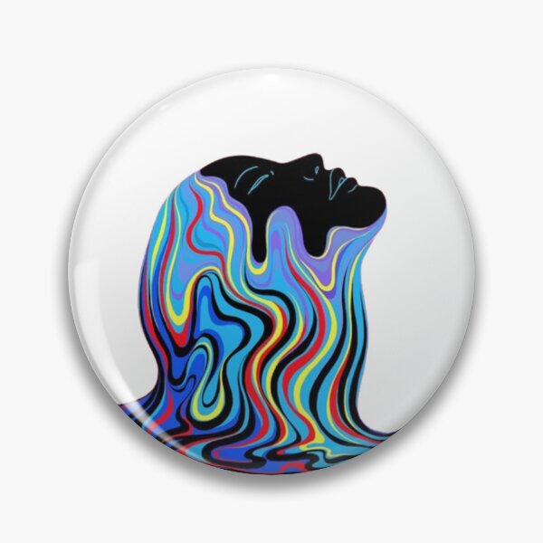 Item preview, woman girl  young psychedelic  abstraction designed and sold by polich.
