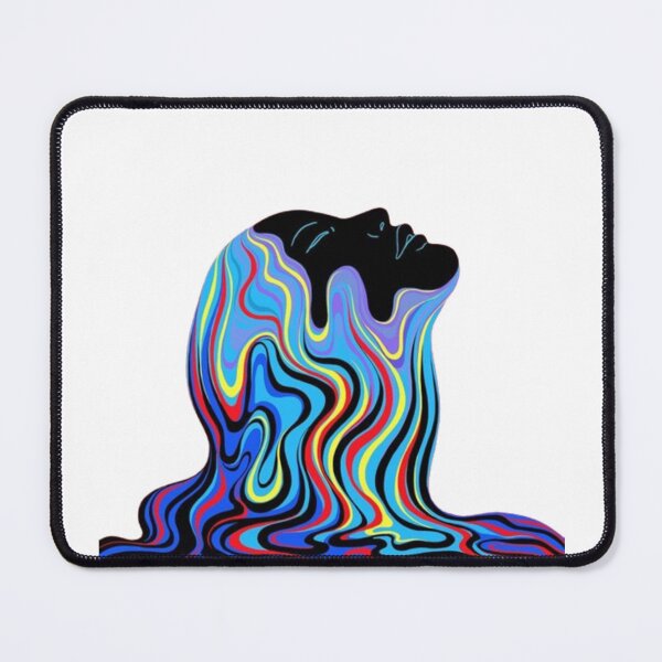 Item preview, woman girl young psychedelic abstraction designed and sold by polich.