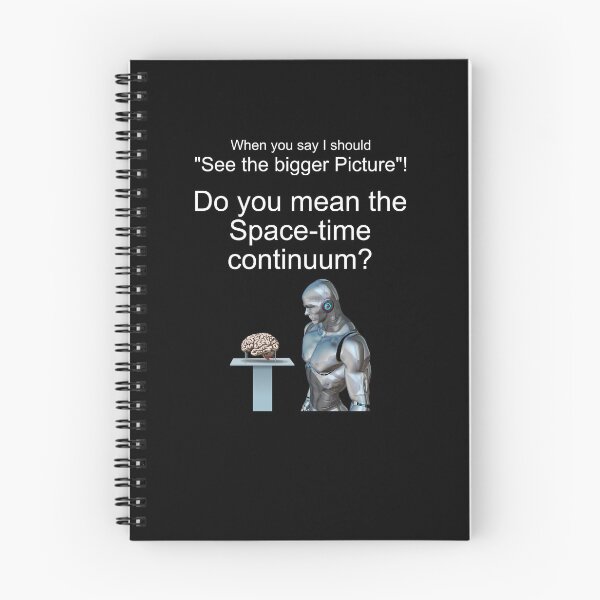 Item preview, THE BIGGER PICTURE, THE SPACE-TIME CONTINUUM? designed and sold by Danicus666.