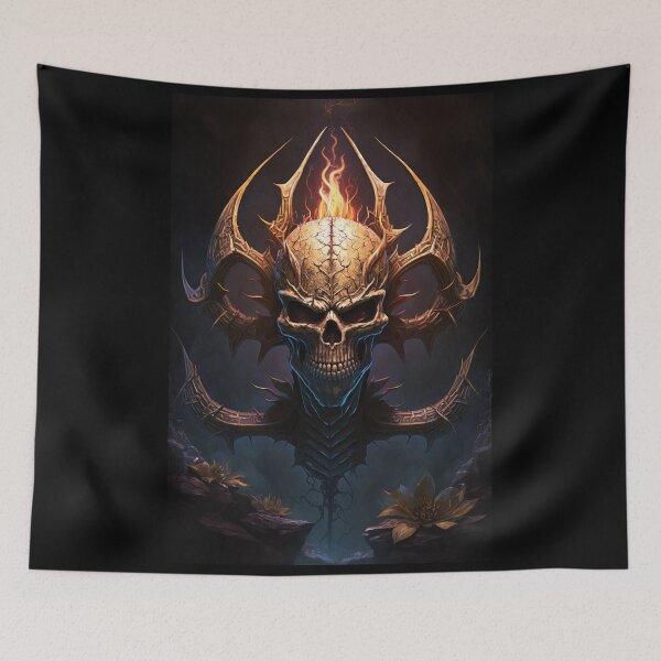 Item preview, Skull Art #806 designed and sold by SkullsClubhouse.