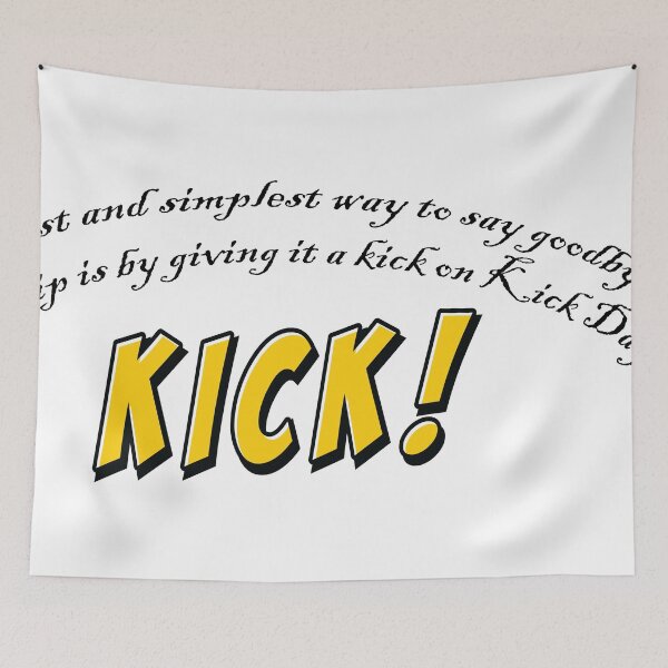 Item preview, Celebrate Kick Day | Let's Kick negative | Special designed and sold by Crafty-Hawk.