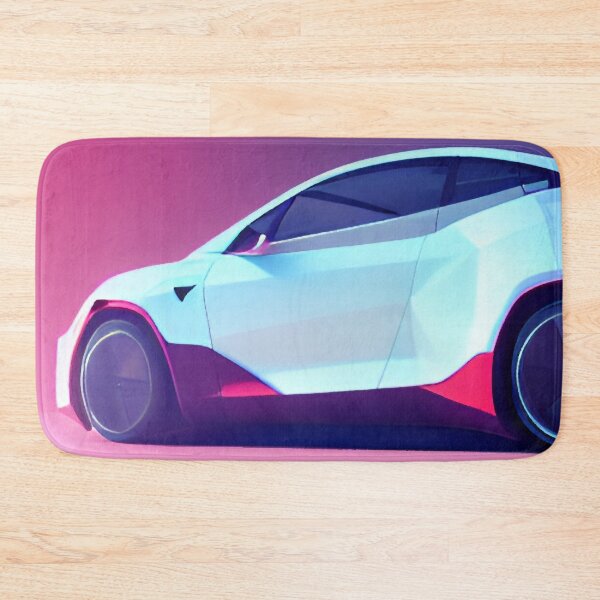 Item preview, The Future of Electric - Tesla AI Generated Artwork designed and sold by fergyfilms.
