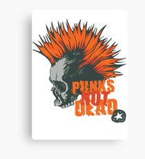 Punk Rock Canvas Print