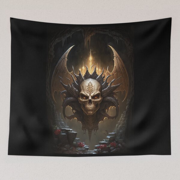 Item preview, Skull Art #805 designed and sold by SkullsClubhouse.