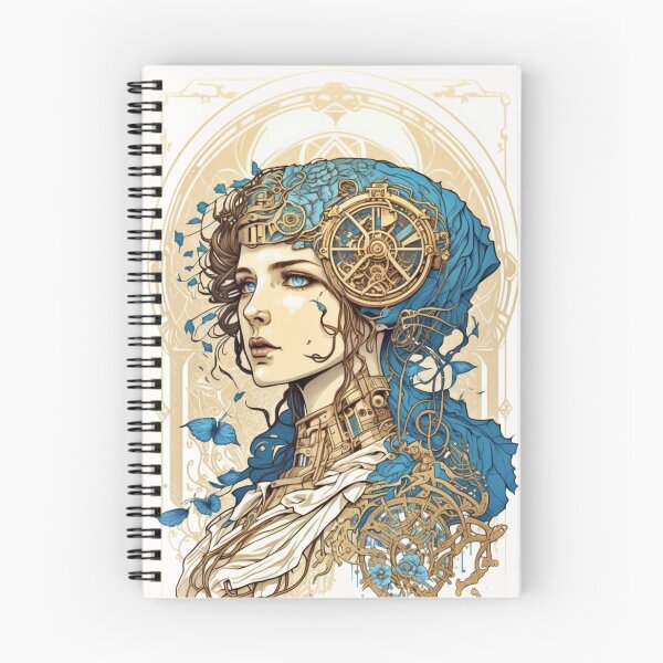 Item preview, Steampunk Golden Woman 3 - A fusion of old and new technology designed and sold by SMCLN.
