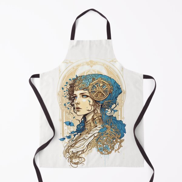 Item preview, Steampunk Golden Woman 3 - A fusion of old and new technology designed and sold by SMCLN.