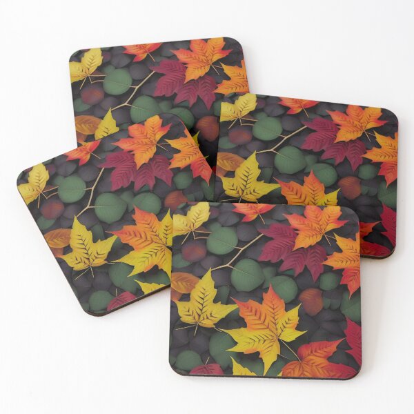 Item preview, Leaves pattern-AI design designed and sold by Monlin.