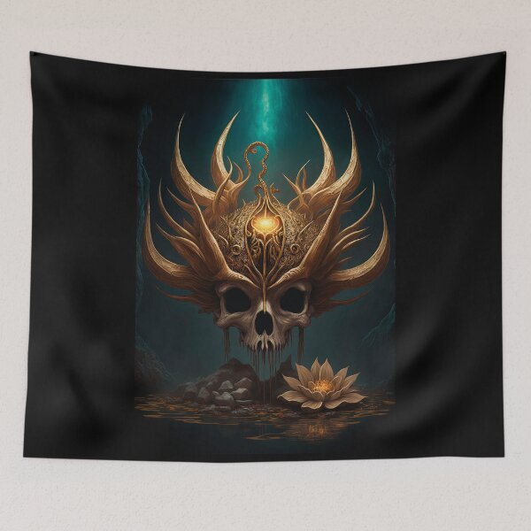 Item preview, Skull Art #802 designed and sold by SkullsClubhouse.