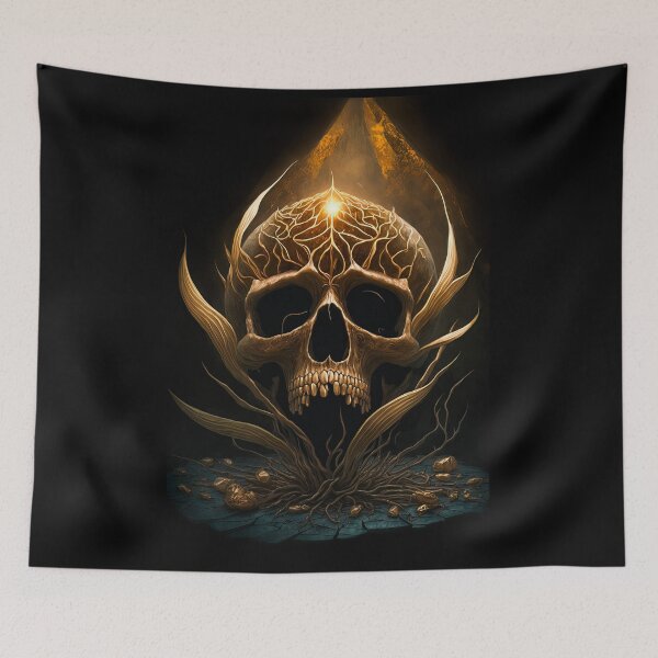 Item preview, Skull Art #801 designed and sold by SkullsClubhouse.