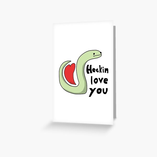 Item preview, Heckin Love You - Tiny Snek Comics designed and sold by acohen110.