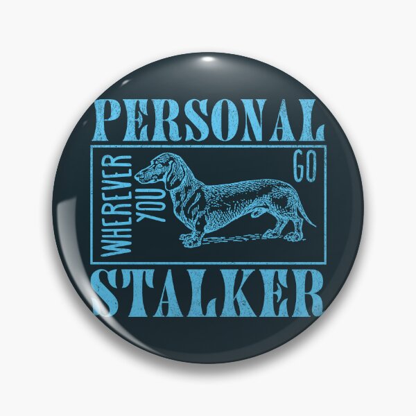 Item preview, Personal Stalker Dachshund Vintage designed and sold by Hic21.