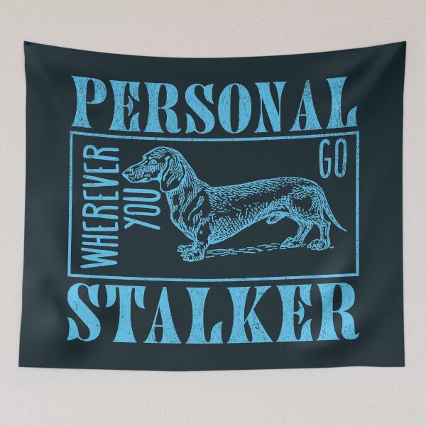 Item preview, Personal Stalker Dachshund Vintage designed and sold by Hic21.