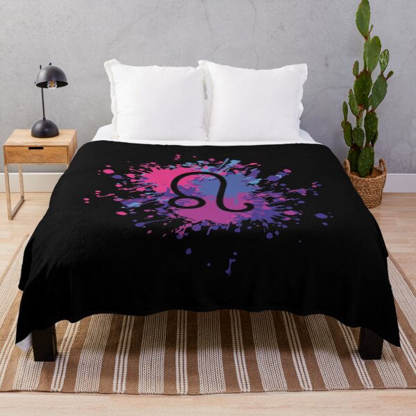 Item preview, Zodiac Leo Symbol Color Splash designed and sold by onicon.