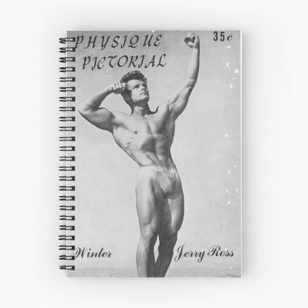 Item preview, PHYSIQUE PICTORIAL feat Jerry Ross - Vintage Physique Muscle Male Model Magazine Cover designed and sold by Clinton Moore.