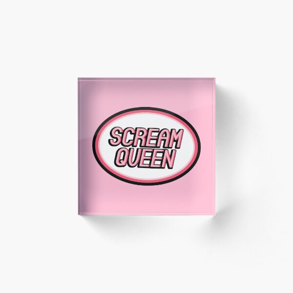 Scream queen Acrylic Block