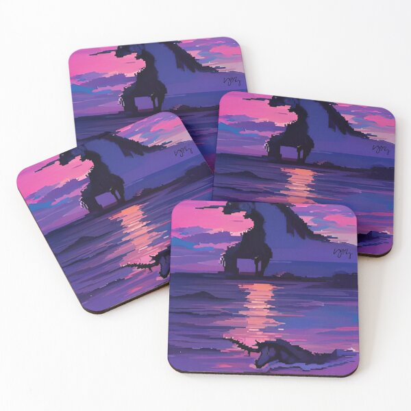 Item preview, Unicorn sunset designed and sold by DreamsNation.