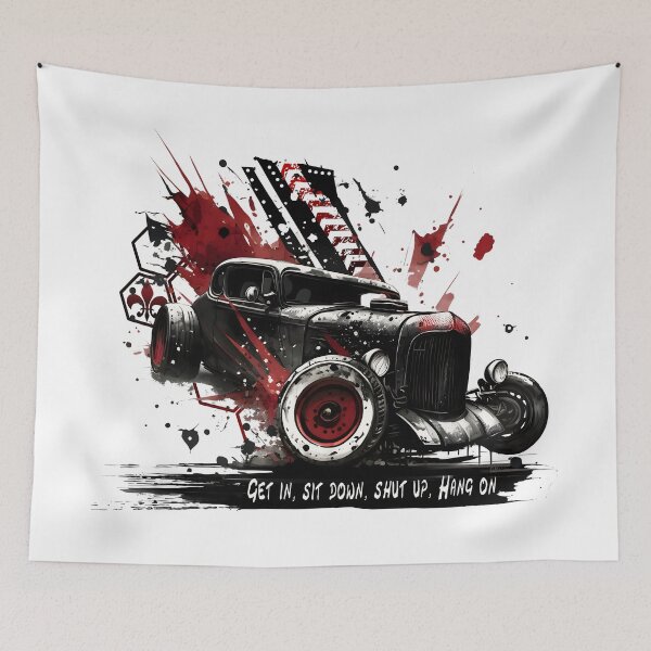 Item preview, Shirt: Trash Polka Style: "Get in, sit down, shut up, hang on" designed and sold by HybridThe0ry.