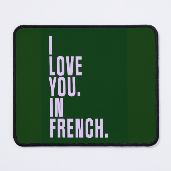 Item preview, I Love You in French designed and sold by My Digital Mind.