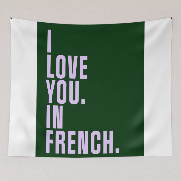 Item preview, I Love You in French designed and sold by My Digital Mind.