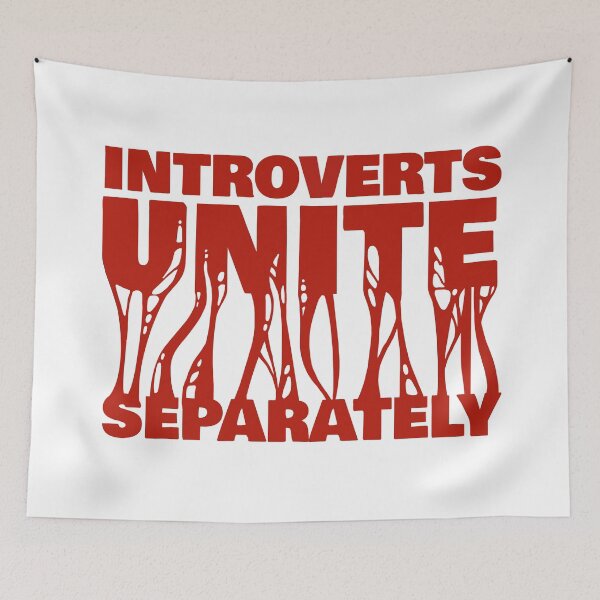 Item preview, Introverts unite separately  designed and sold by Giovanni-c.