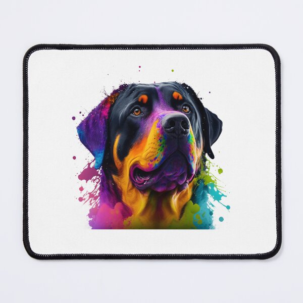 Item preview, Colorful Pop Art Rottweiler for Rottie Dog Owner designed and sold by PRINTED ..