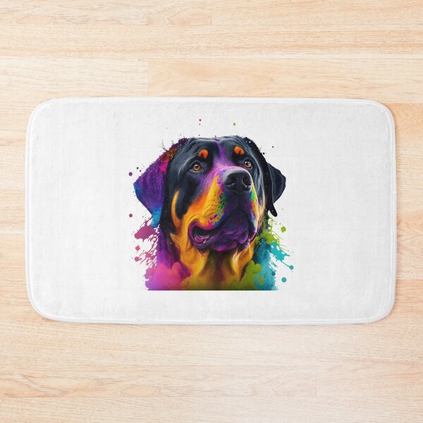 Item preview, Colorful Pop Art Rottweiler for Rottie Dog Owner designed and sold by PRINTED ..