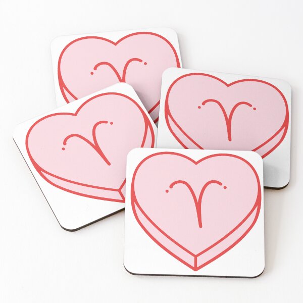 Item preview, Candy heart aries designed and sold by 444-cs.