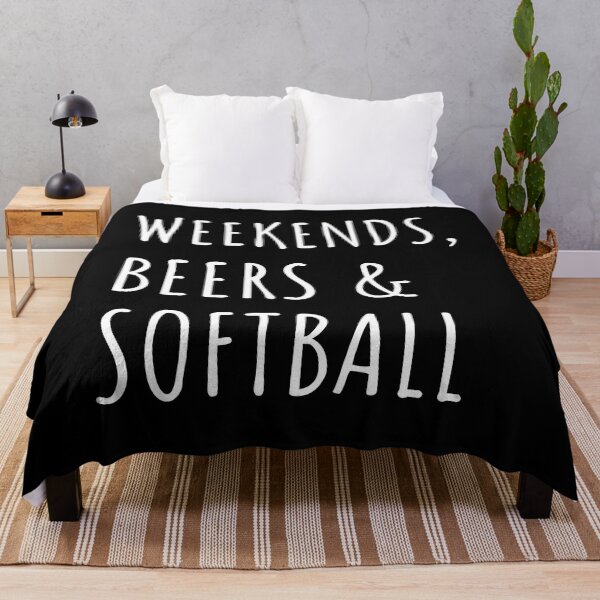 Item preview, Weekends, Beers And Softball I designed and sold by Lemon Pepper.