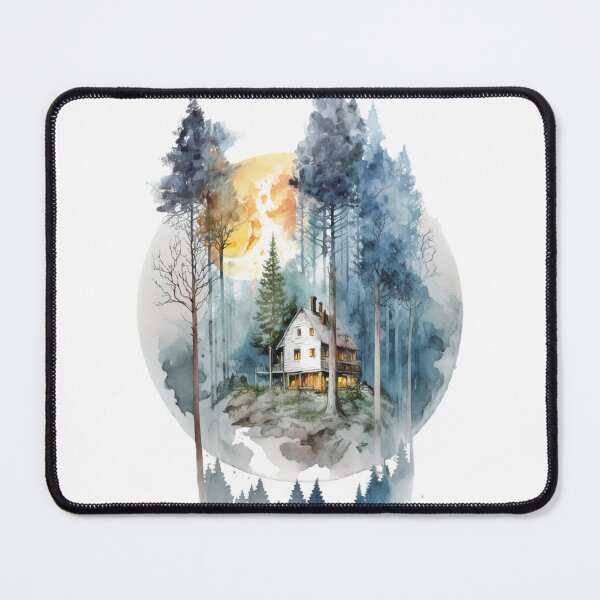 Item preview, Cozy forest house surrounded with trees designed and sold by SMCLN.