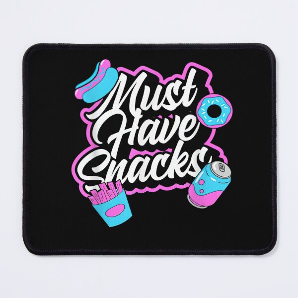 Item preview, Must Have Snacks Food Tee JSTU Funny T-Shirt designed and sold by Larcossee ⭐⭐⭐⭐⭐.