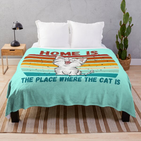 Item preview, Home Is The Place Where The Cat Is designed and sold by IntoThe-Future.