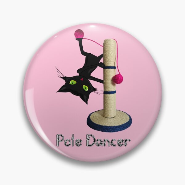Item preview, Cat Pole Dancer designed and sold by Twistedhaha.