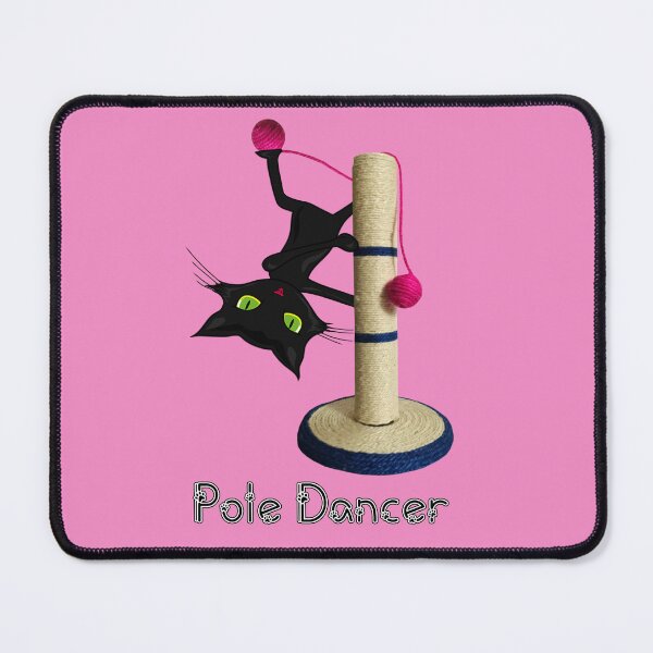 Item preview, Cat Pole Dancer designed and sold by Twistedhaha.