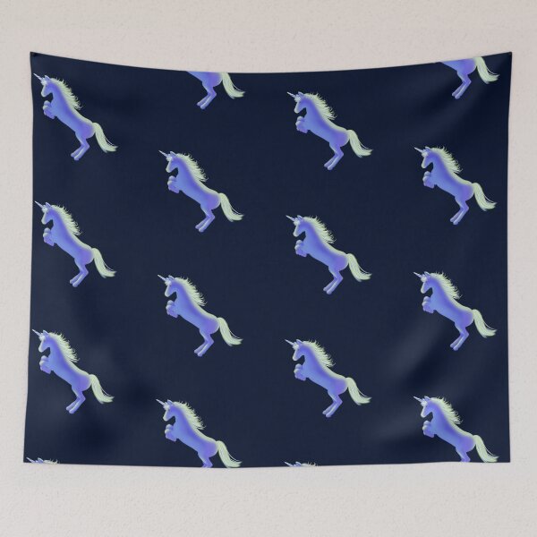 Aperçu de l'œuvre Beautiful gradual colorful standing unicorn créée et vendue par UnaWu533.