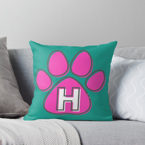Item preview, Pink Paw Monogram H designed and sold by Coffee Lifestyle.