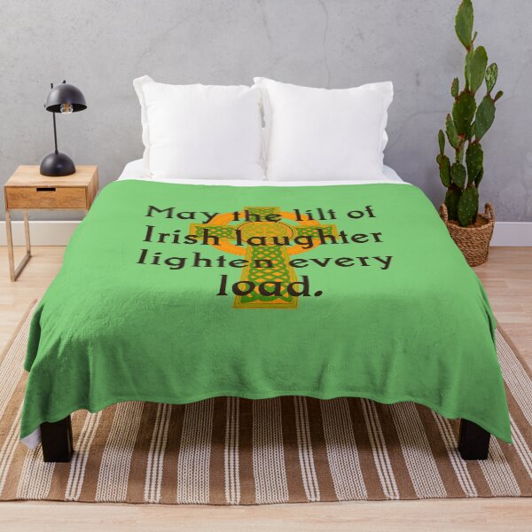 Item preview, May The Lilt Of Irish Laughter - Irish Quote designed and sold by CrankyOldDude.