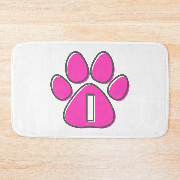 Item preview, Pink Paw Monogram I designed and sold by Lyssarien.